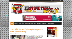Desktop Screenshot of firstduetackle.com